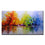 Hand Painted Shadow of Trees Canvas Wall Art