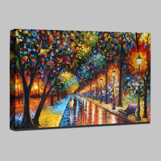 Hand Painted When Dreams Come True by Leonid Afremov Replica Canvas Wall Art