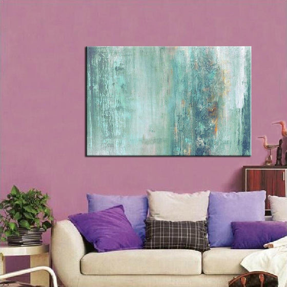 Hand Painted Abstract Spa by Alexis Bueno Replica Canvas Wall Art