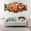 Heart Healthy Foods 5 Panels Canvas Wall Art Living Room