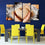 Heart Shaped Dough 4 Panels Canvas Wall Art Dining Room
