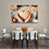 Heart Shaped Dough Canvas Wall Art Kitchen