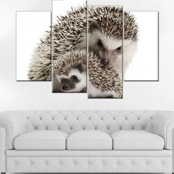 Hedgehog Metal Wall Art Decor