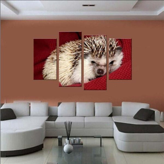 Hedgehog Wall Art Print