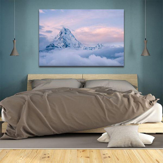 Himalayan Top View Canvas Wall Art Bedroom