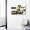 Classic Fighter Plane 1 Panel Canvas Wall Art Office Room