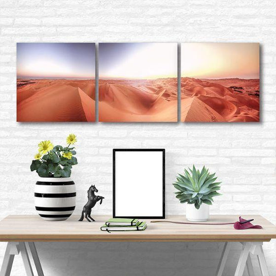 Hot Desert View Canvas Wall Art Decor