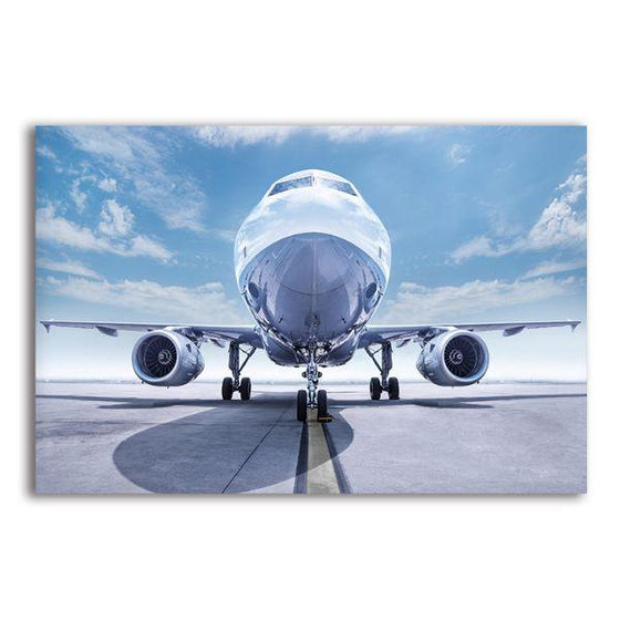 Jet Engine Canvas Wall Art