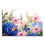 Hydrangeas & Daisies Canvas Wall Art