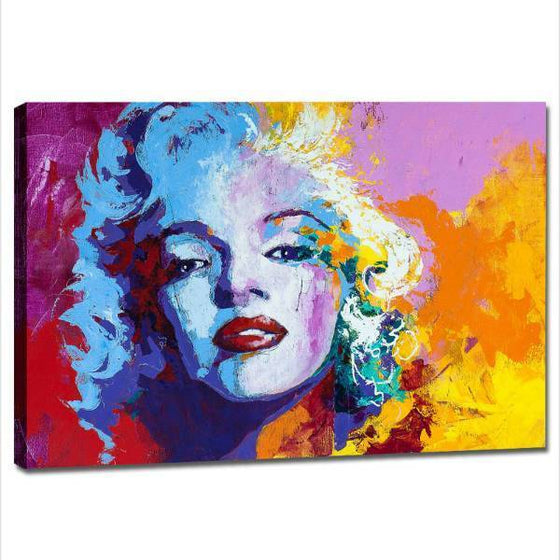 Iconic Star Marilyn Monroe Wall Art Canvas
