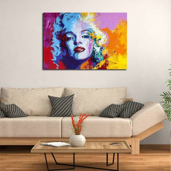 Iconic Star Marilyn Monroe Wall Art Print