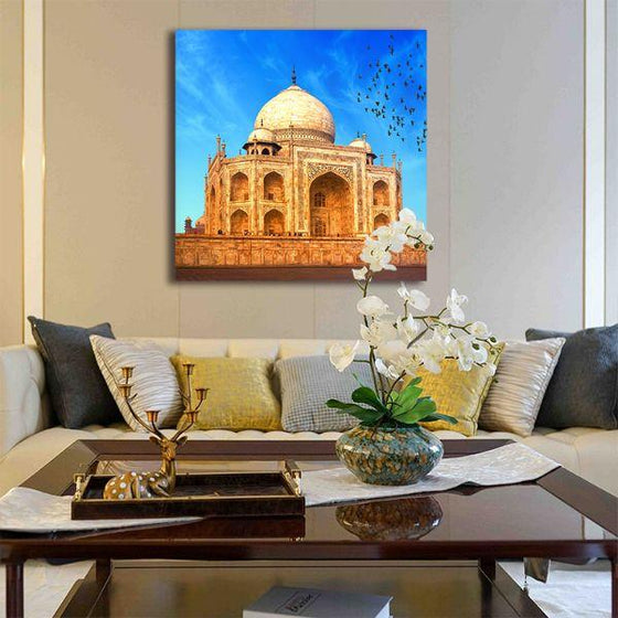 Incredible Taj Mahal Canvas Wall Art Living Room