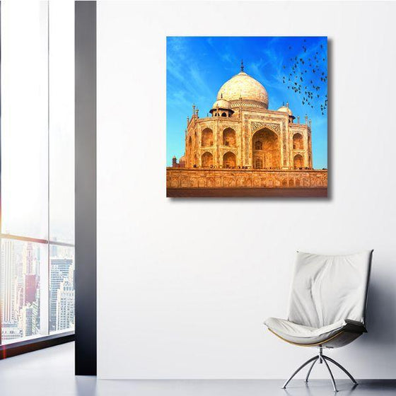 Incredible Taj Mahal Canvas Wall Art Print