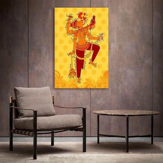 Indian God Varaha Canvas Wall Art Decor