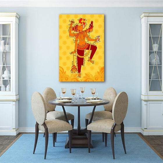 Indian God Varaha Canvas Wall Art Kitchen