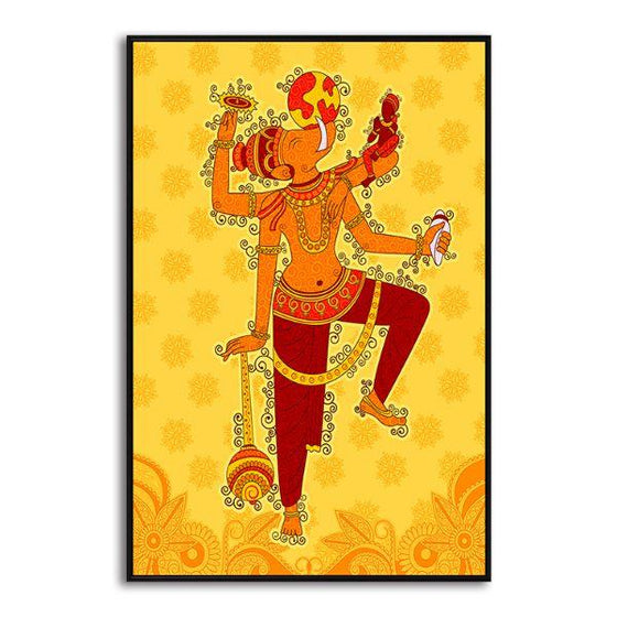 Indian God Varaha Canvas Wall Art Print