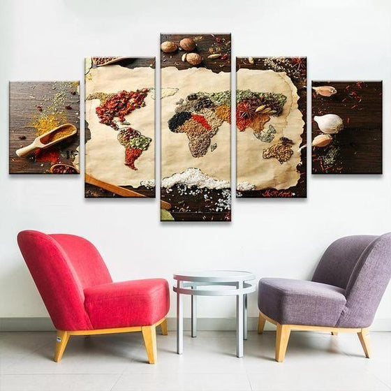 Indian Spices Wall Art Ideas