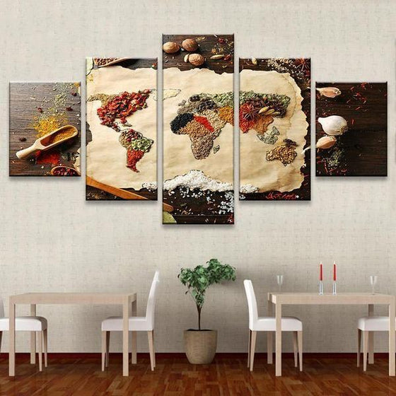 Indian Spices Wall Art Print