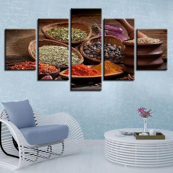 Indian Spices Wall Art
