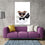Jack Russell Terrier Canvas Wall Art Living Room