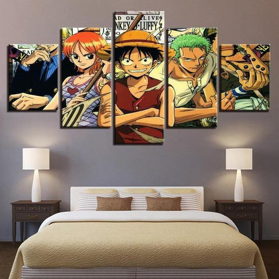 Japanese Anime Wall Art For Living Room Canvases