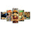 Japanese Anime Wall Art For Living Room Decor