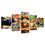 Japanese Anime Wall Art For Living Room Decors