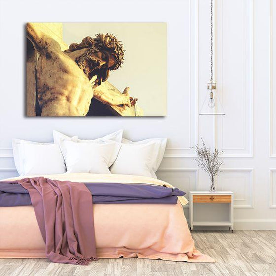 Jesus Crucifixion Canvas Wall Art Bedroom