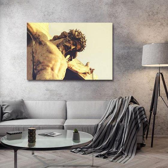 Jesus Crucifixion Canvas Wall Art Living Room
