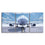 Jet Engine 3 Panels Canvas Wall Art