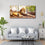 King Of The Jungle 3 Panels Canvas Wall Art Living Room