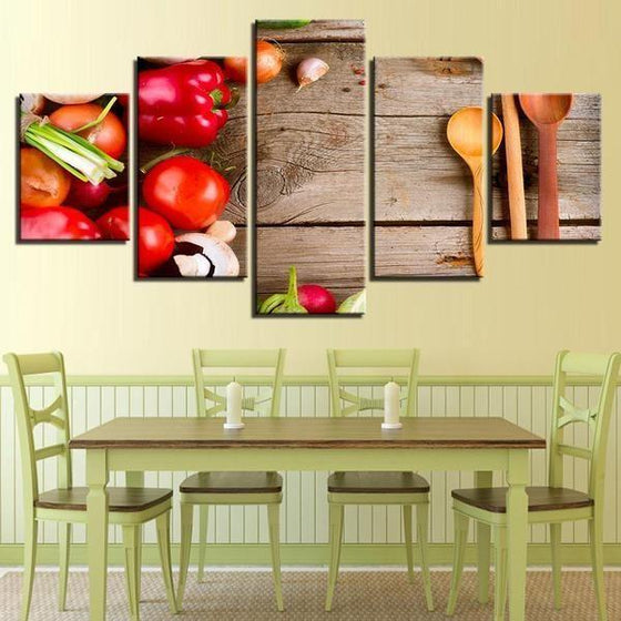 Kitchen Wall Art With Fruit Idea