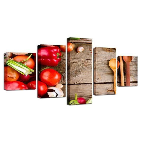 Kitchen Wall Art With Fruit Prints