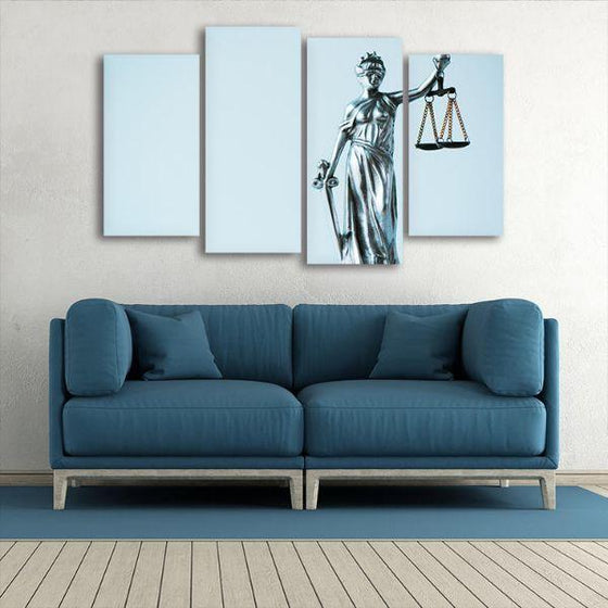 Lady Justice Canvas Wall Art Decor