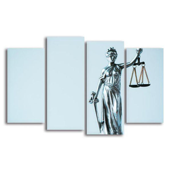 Lady Justice Canvas Wall Art