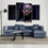 Lady With Dreadlocks Canvas Wall Art Living Room