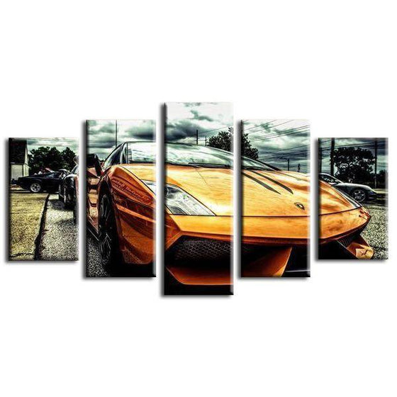 Lamborghini Gallardo Canvas Wall Art