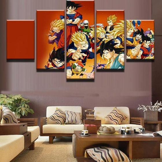 Large Anime Wall Art Canvases