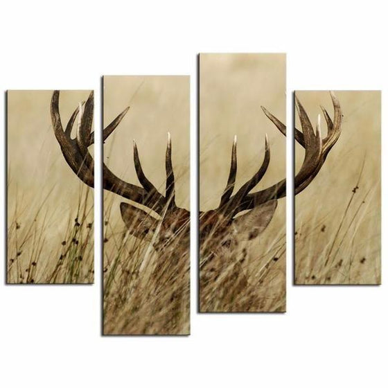 Large Deer Wall Art Print