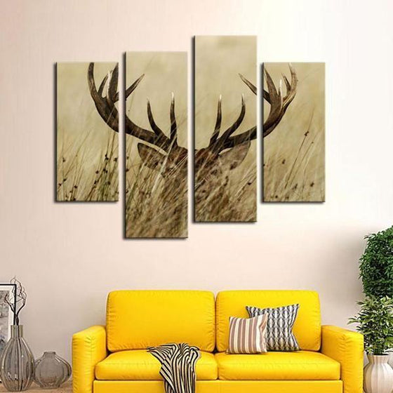 Large Deer Wall Art