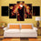 Large Wall Art Religious Canvas