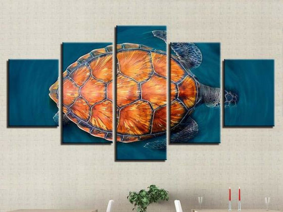 Tortoise Deluxe Canvas Wall Art