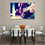 Lead Electric Guitar Canvas Wall Art Dining Room