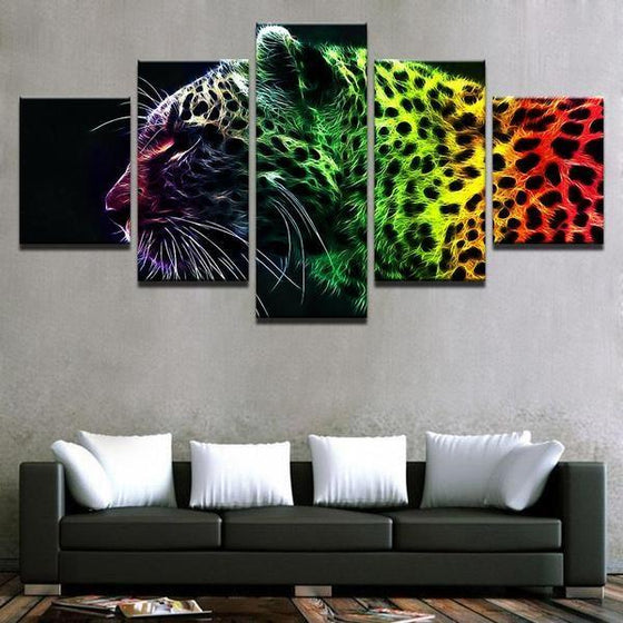 Leopard Wall Art Canvas