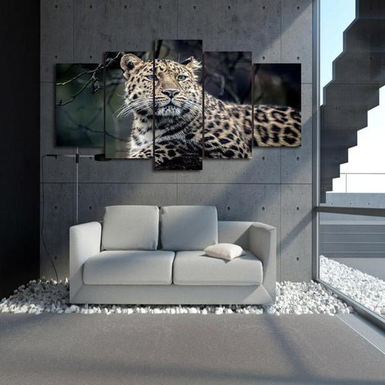 Leopard Wall Art Home Decor Canvas