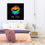 LGBT Be You Canvas Wall Art Bedroom
