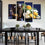 Chivas Regal & Tulips Canvas Wall  Art Dining Room