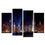 Lively New York City View Canvas Wall Art