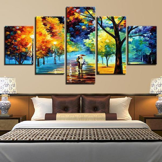Lively Trees Wall Art
