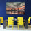 London City At Sunset Canvas Wall Art Dining Room